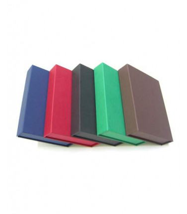 Kangaroo Leather Pen and Card Case Gift Set - Black