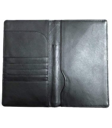 Kangaroo Leather Passport Wallet