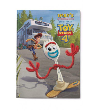 Personalised My Adventures with Toy Story 4 - Large Hardcover Story Book