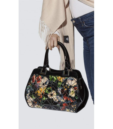 Handbag - Leather Floral