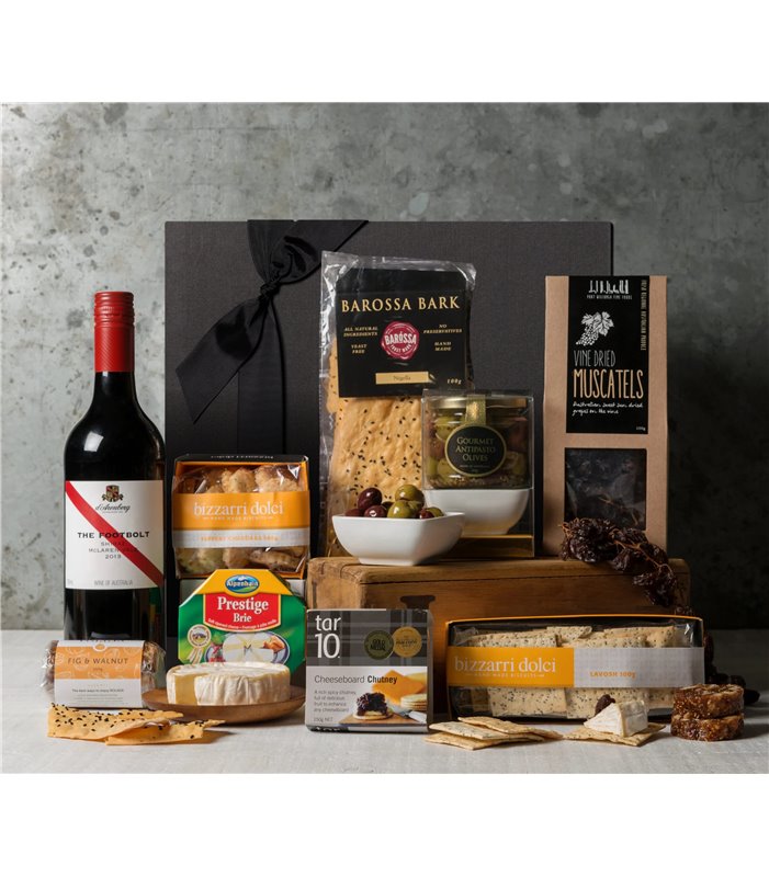 Gourmet Hamper - Premium Cheese and Wine