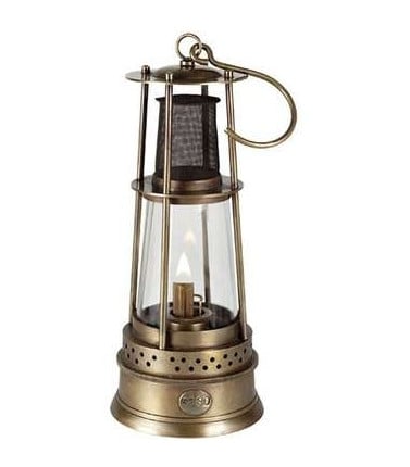 Bronze Miners Lamp