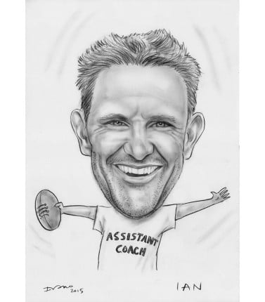Caricature- Gift for Coach
