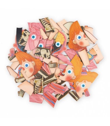 Kids Educational Body Magnet Puzzle