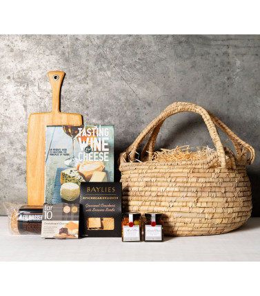 Mothers Day Tasting Wine and Cheese Deluxe Hamper