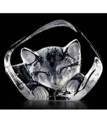Cat Crystal Sculpture Miniature