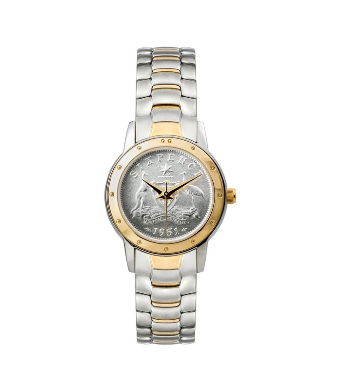 Coin Watch Sixpence -Ladies