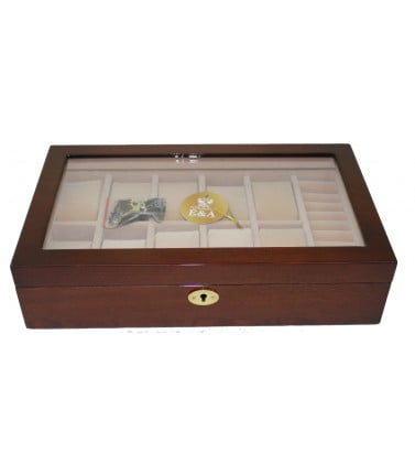 Watch Box with Ring Holder