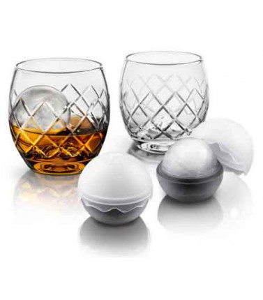 Whisky Rocks and Glasses