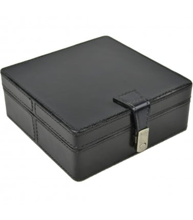 Leather Accessory Box - Square