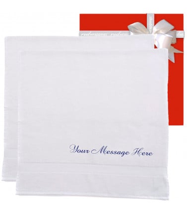 Personalised Towels x2 - White