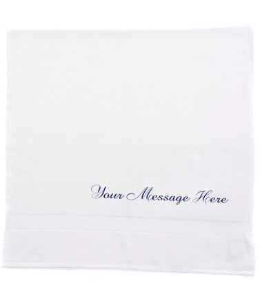 Personalised Towels x2 - White