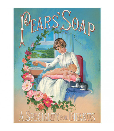Nostalgic Signs x 2- Pears Soap