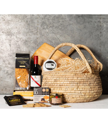 Picnic Basket- Wine and Cheese