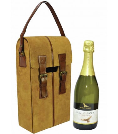 Wine Carrier - Cow Leather Penfolds