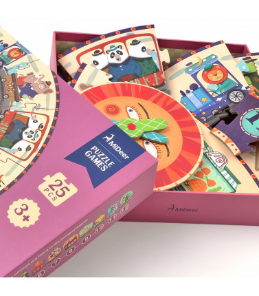 Kids Educational Time Travel Puzzle