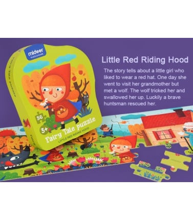 Kids Puzzle - Little Red Riding Hood