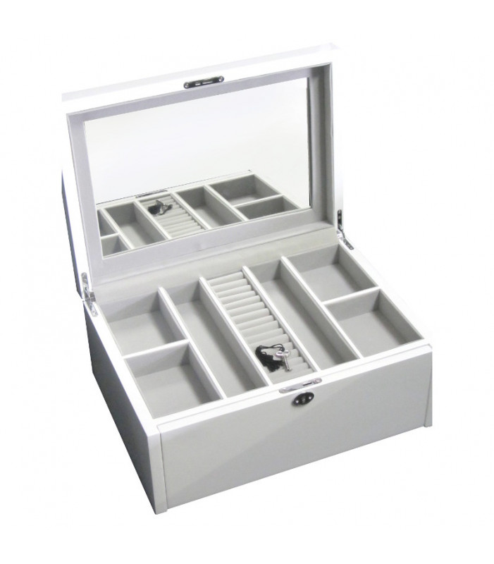 Jewelley Box- White Kandi 40x28.5x17.5cm