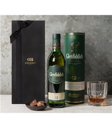 Whisky Gift - Glenfiddich 12 year old Scotch 
