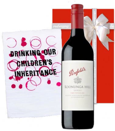 Wine Gift with Towel - Children's Inheritance