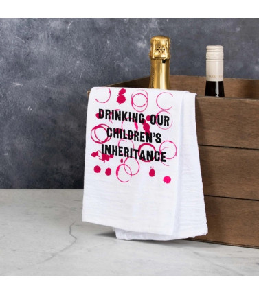 Wine Gift with Towel - Children's Inheritance