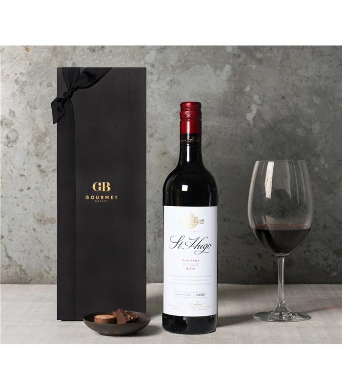 Wine Hamper -St Hugo Barossa Shiraz 