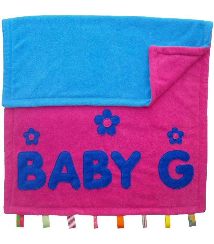 Baby Blanket - Personalised DAISIES