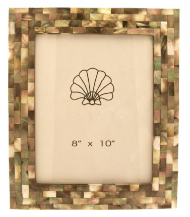 Mother of Pearl Framed Mirror