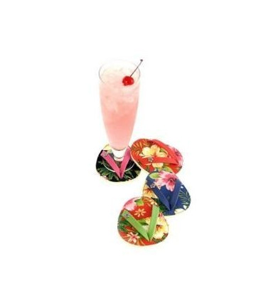 Drink Coasters - Hibiscus Hula