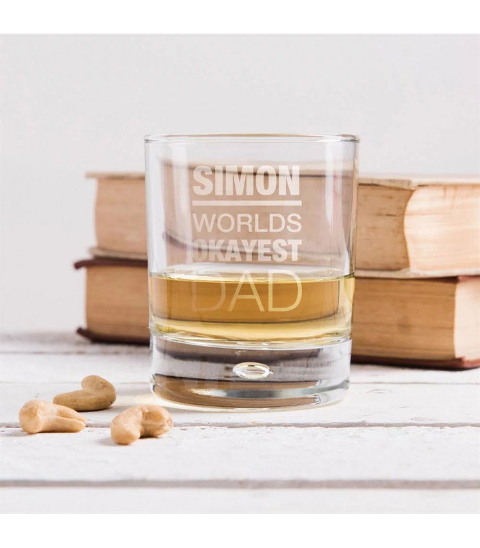 Dad Whisky Glass