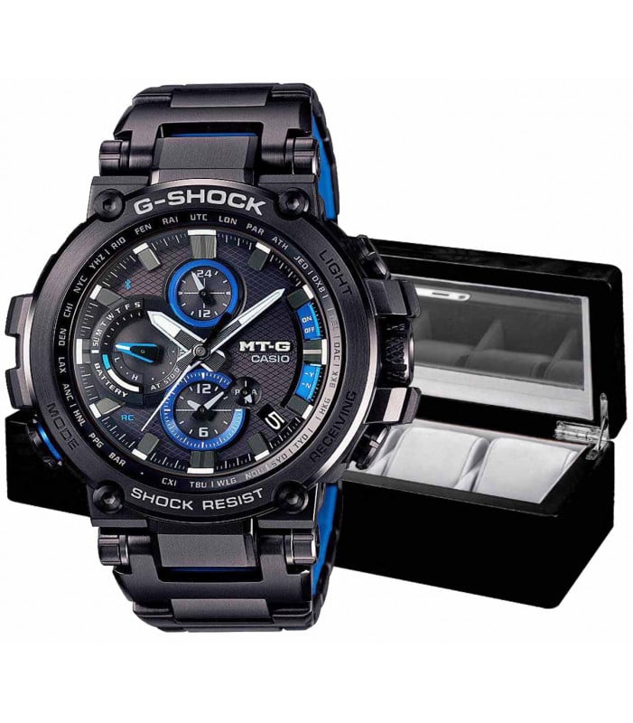 Casio G-SHOCK MTGB1000BD-1A  BLACK IP Mens Watch with Watch Box