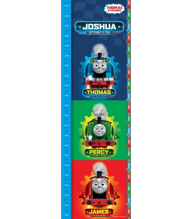 Thomas The Tank and Friends Personalised Growth Chart