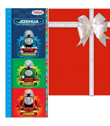 Kids Growth Chart-Racing Thomas and Friends