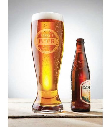 Beer Glass Personalised- Giant