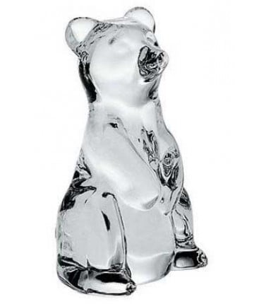 Bohemia Crystal Bear Figurine