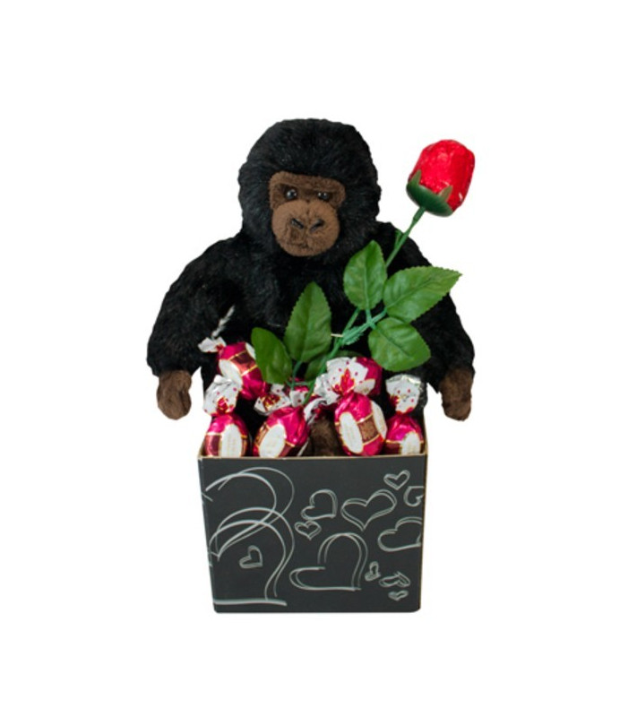 Romantic "Crazy About You" Chocolate Hamper