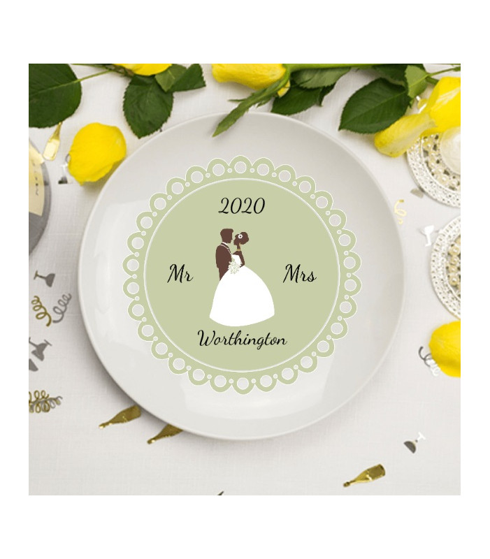 Wedding Gift Plate - Classic