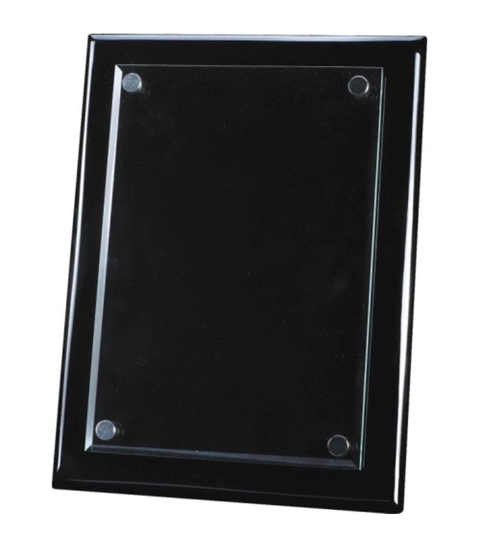 Photo Frame Wood with Glass- Black
