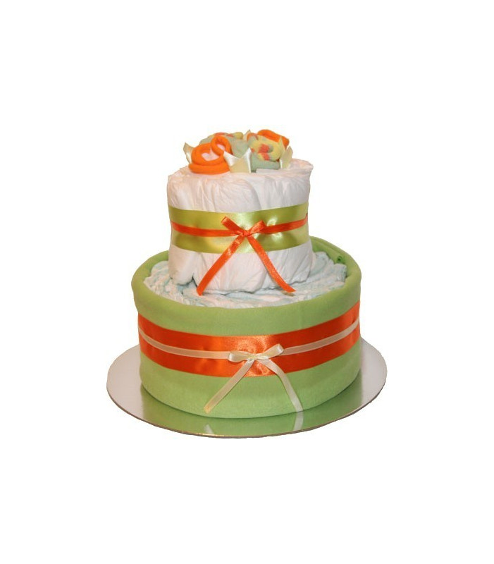 Deluxe Nappy Cake - Citrus