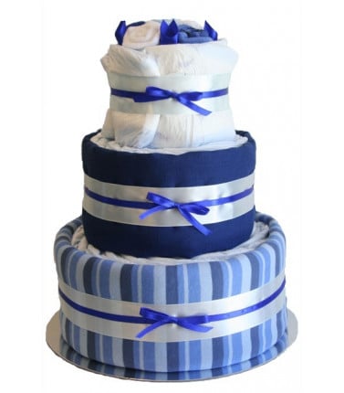 Ultimate Nappy Cake - Blue