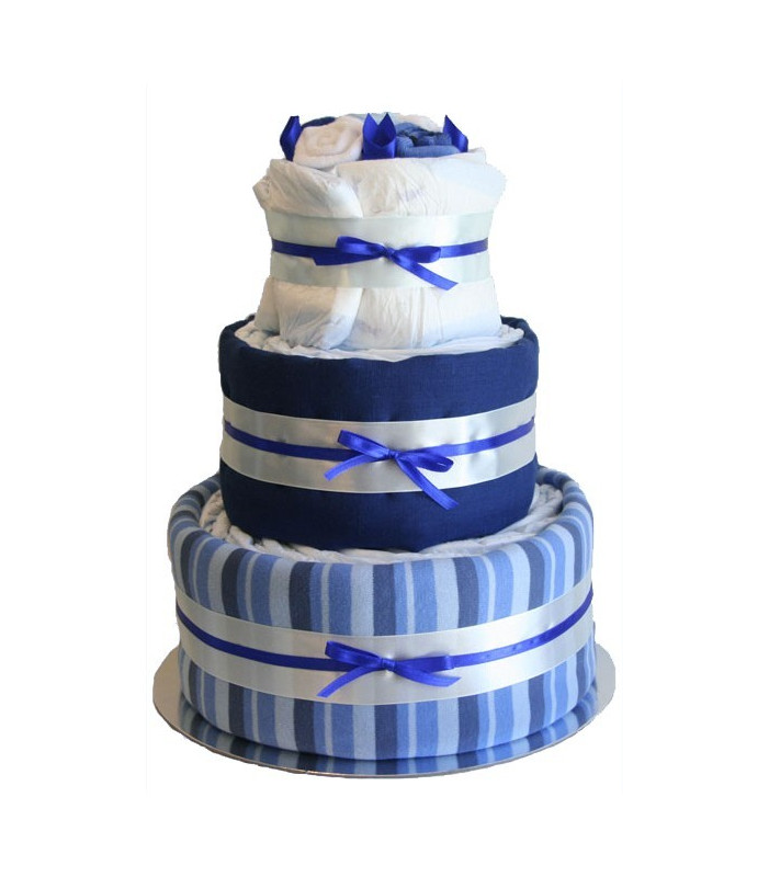 Ultimate Nappy Cake - Blue