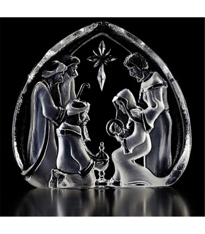 Christmas Nativity Crystal