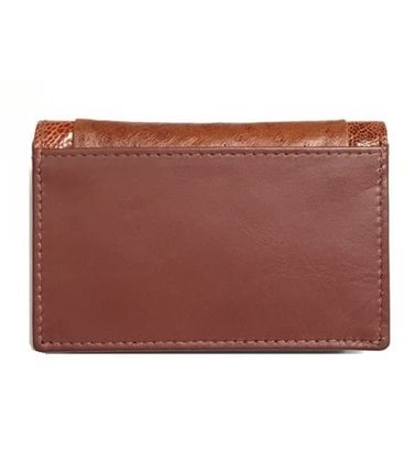 Emu Leather Card Holder