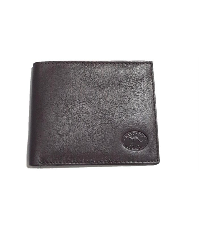 Mens Leather Wallet - with coin purse and credit card slots