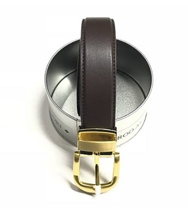 Kangaroo Leather Belt - Round Buckle