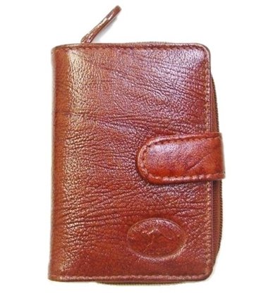 Kangaroo Leather Key Case - Antique Tan