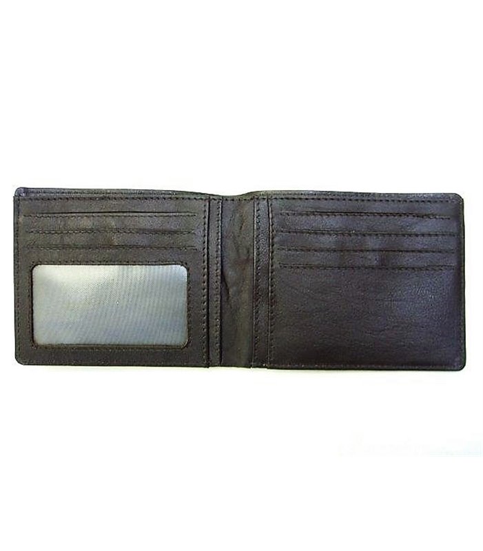 Kangaroo Leather Mens Wallet - Brown KW3165