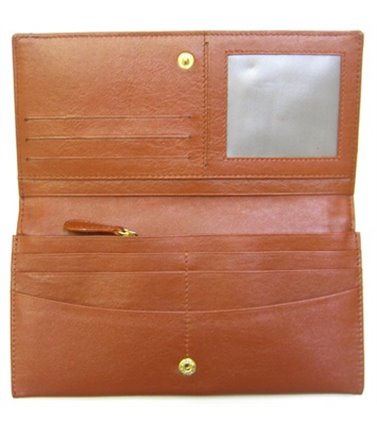 Ladies Wallet - Emu Leather Tan EW4201