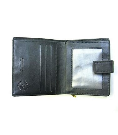 Emu Leather Ladies Wallet - Black EW4204