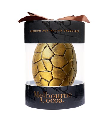 Easter Egg- Golden 81% Dark Chocolate
